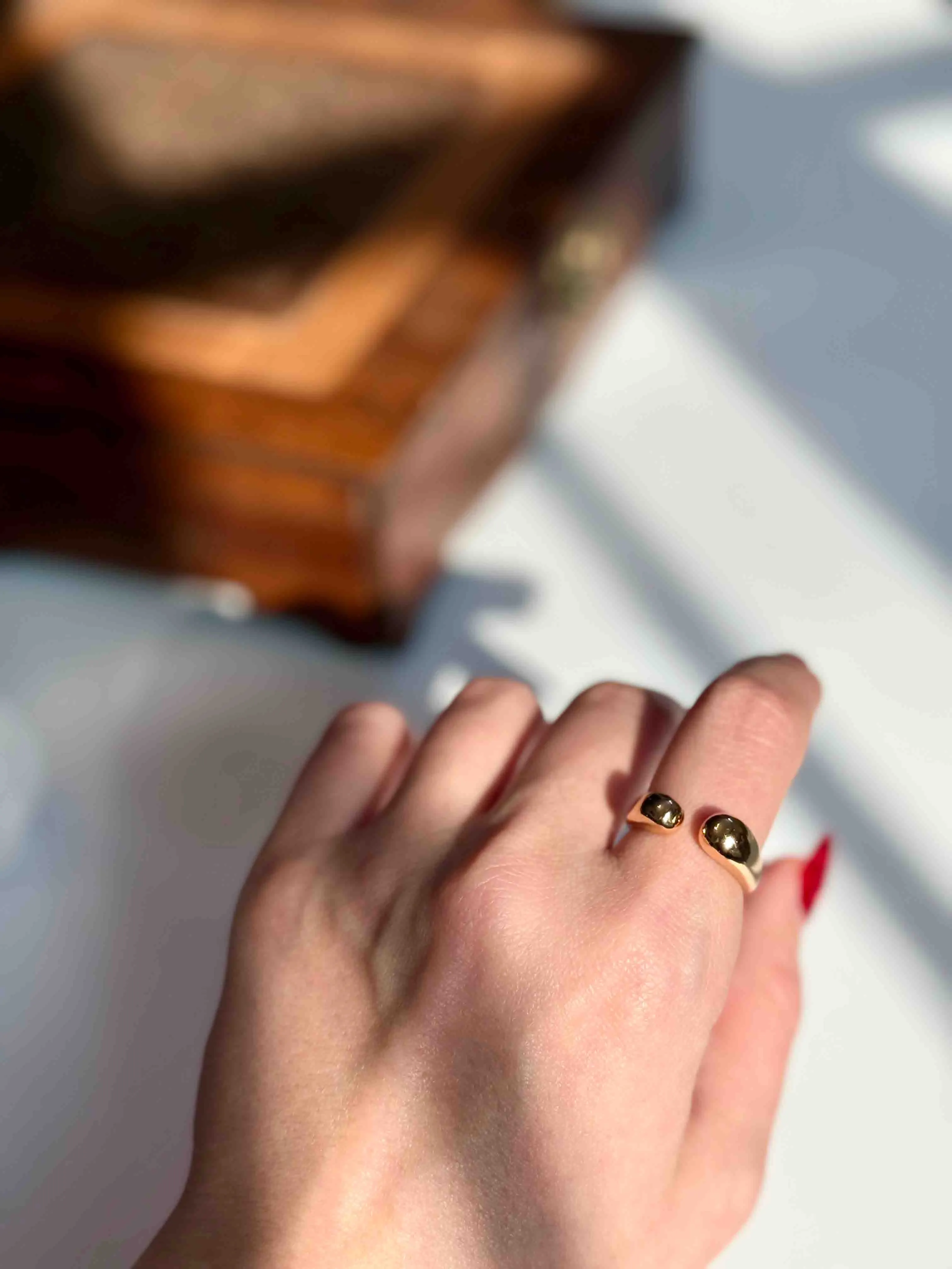 انگشتر ژوپینگ چشمی - Thumbnail 1