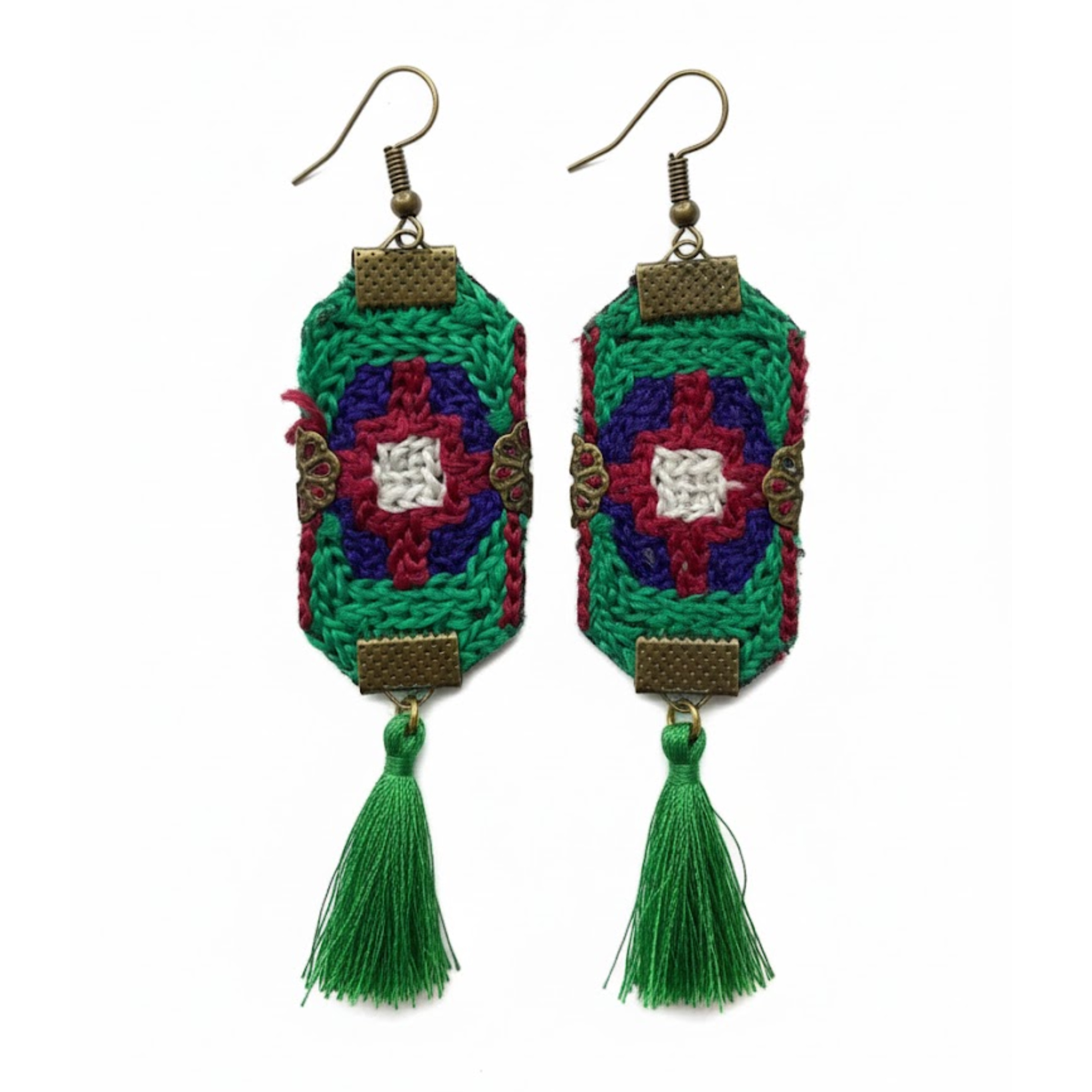 گوشواره سوزن دوزی ۵ - Thumbnail 1