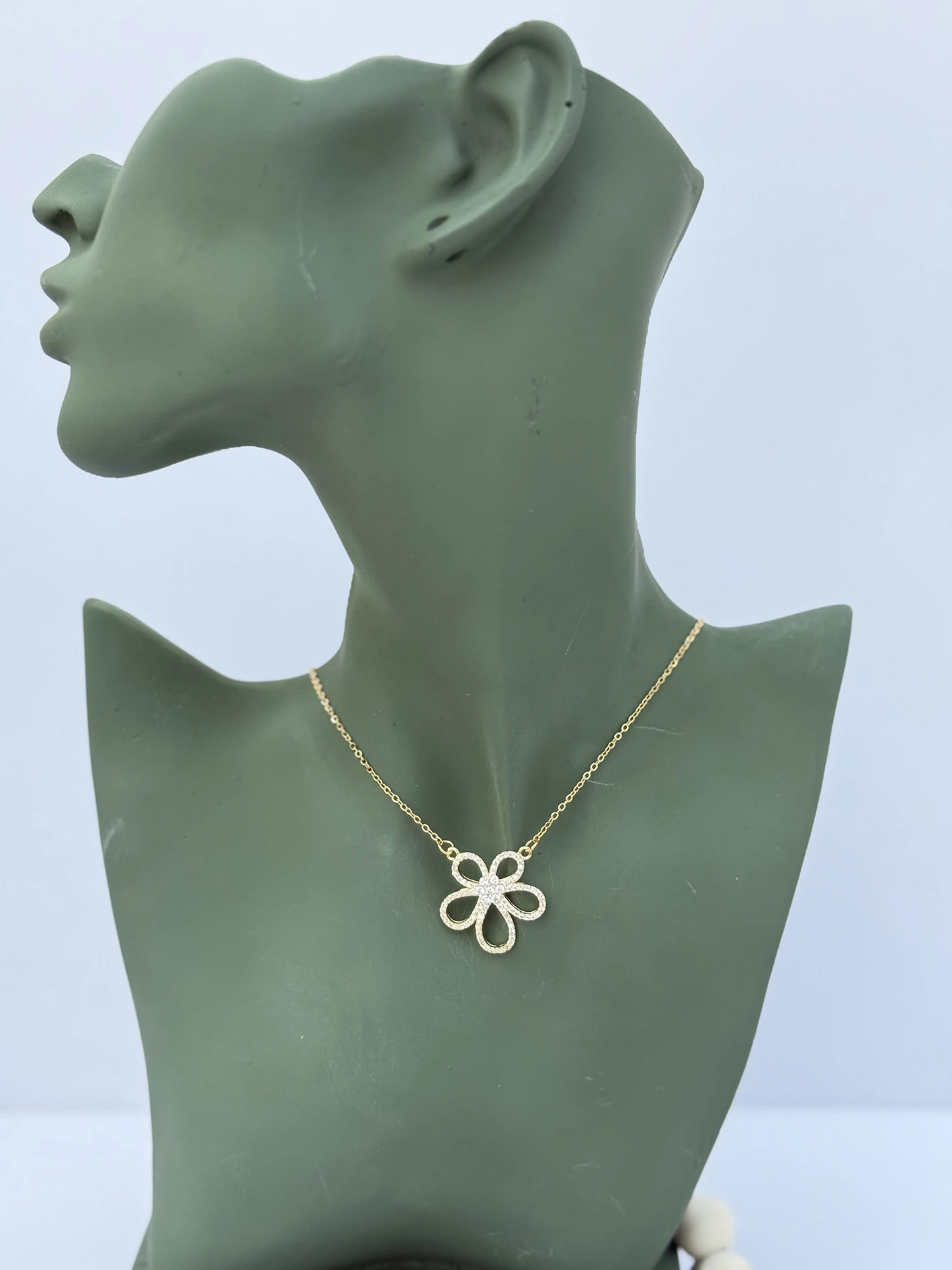 گردنبند صدفی استیل 